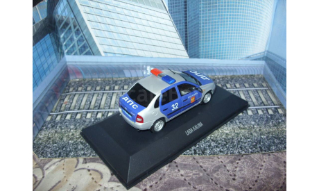 LADA калина полиция дпс., масштабная модель, ВАЗ, Конверсии мастеров-одиночек, scale43