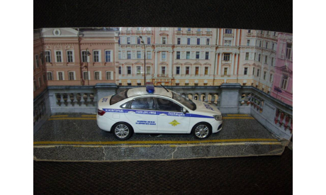 Лада веста полиция Нижний Новгород., масштабная модель, Конверсии мастеров-одиночек, scale43, ВАЗ