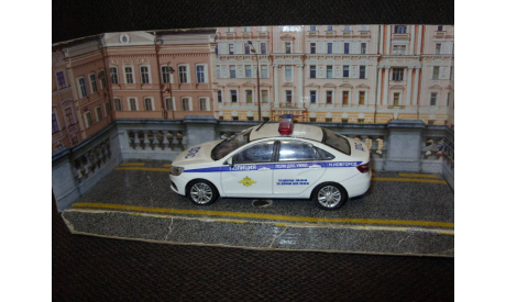 Лада веста полиция Нижний Новгород., масштабная модель, Конверсии мастеров-одиночек, scale43, ВАЗ