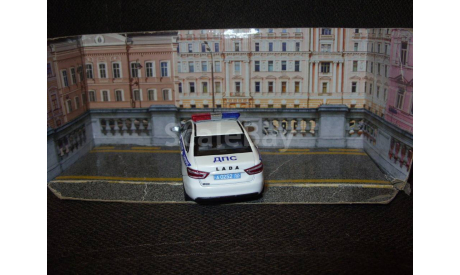Лада веста полиция Нижний Новгород., масштабная модель, Конверсии мастеров-одиночек, scale43, ВАЗ