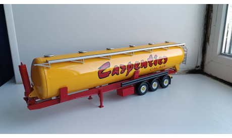 Полуприцеп Caspenties, масштабная модель, КамАЗ, Eligor, scale43