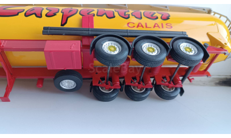 Полуприцеп Caspenties, масштабная модель, КамАЗ, Eligor, scale43
