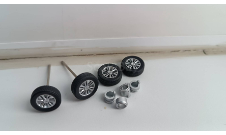 Колёса легковые., запчасти для масштабных моделей, DeAgostini, scale43, ВАЗ