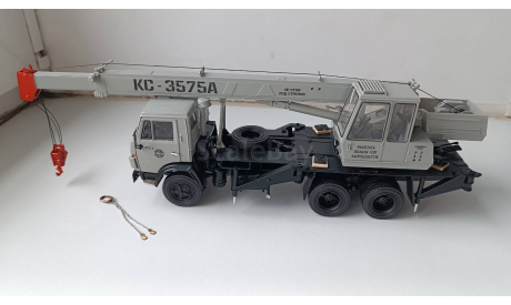 Камаз КС-3537А Автокран, масштабная модель, ПАО КАМАЗ, scale43