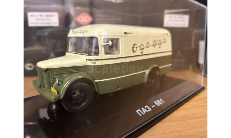 ПАЗ-661 одежда 1956г, масштабная модель, DiP Models, scale43