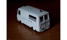 Peugeot J7 (ambulance de SOINS et de SECOURS d’URGENCE) скорая медицинская помощь ambulance, масштабная модель, scale43