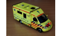 Mercedes-Benz Sprinter 518 D (ambulance) скорая медицинская помощь ambulance, масштабная модель, scale43