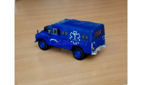 Land Rover series III 109 (Ambulance) ДВЕ МОДЕЛИ, скорая медицинская помощь ambulance, масштабная модель, scale43