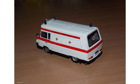 Barkas B1000 ДВЕ МАШИНЫ скорая медицинская помощь ambulance, масштабная модель, scale43