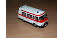 Barkas B1000 ДВЕ МАШИНЫ скорая медицинская помощь ambulance, масштабная модель, scale43