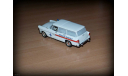 Simca Marly (ambulance municipale) скорая медицинская помощь ambulance, масштабная модель, scale43