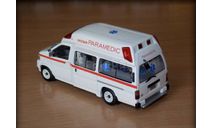 Nissan Elgrand (paramedic) скорая медицинская помощь ambulance, масштабная модель, 1:43, 1/43
