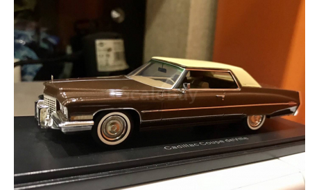 CADILLAC Coupe DeVille 1972 1:43 NEO44414, масштабная модель, Neo Scale Models, 1/43