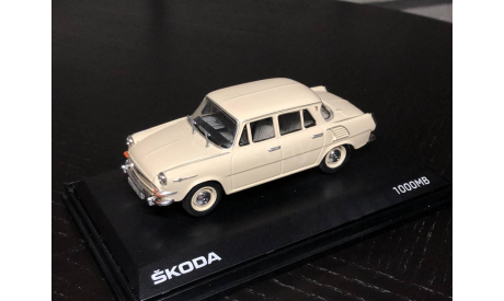 SKODA 1000mb Abrex 1:43, редкая масштабная модель, Škoda, scale43