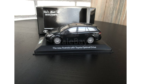 Toyota Avensis III Break 2009 Black Minichamps 1:43, редкая масштабная модель, scale43