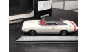 DODGE Charger R/T Hardtop Coupe (1968), white 1:43 MINICHAMPS, редкая масштабная модель, 1/43