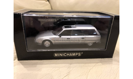 Citroen CX Break 1980 silver 1/43 Minichamps, масштабная модель, Citroën, 1:43