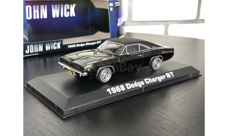 Dodge Charger R/T John Wick 1968 1:43 GREENLIGHT, редкая масштабная модель, Greenlight Collectibles, scale43