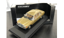 Mercedes 280E W123 1976 Gold Metallic 1:43 Minichamps, редкая масштабная модель, scale43, Mercedes-Benz