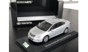 Toyota Avensis III T27 2009 silver 1:43 Minichamps 403166903, редкая масштабная модель, 1/43