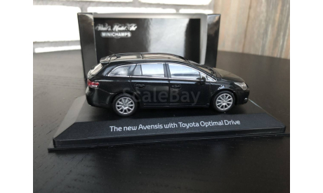 Toyota Avensis III Break 2009 Black Minichamps 1:43, редкая масштабная модель, scale43