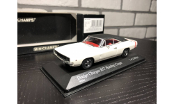 DODGE Charger R/T Hardtop Coupe (1968), white 1:43 MINICHAMPS