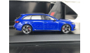 Audi RS4 Avant 2017 b9 1:43 SPARK rs 4, редкая масштабная модель, scale43