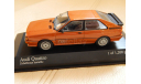 AUDI Quattro (1981), zobelbrown metallic (brons metallic), масштабная модель, Minichamps, 1:43, 1/43