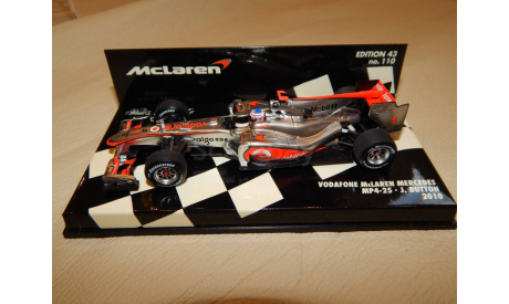 McLaren Mercedes MP4/25 J. Button L.E. 530104301 Minichamps, масштабная модель, scale43