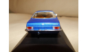 Opel Rekord D Coupe 1975 Saphir Blue 1/43 Minichamps 400044020, масштабная модель, 1:43