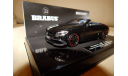 Brabus 850 Mercedes-AMG S 63 S-class cabriolet 2016 black 437034230, масштабная модель, Mercedes-Benz, 1:43, 1/43