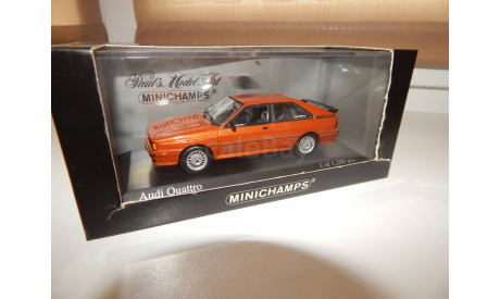 AUDI Quattro (1981), zobelbrown metallic (brons metallic), масштабная модель, Minichamps, 1:43, 1/43