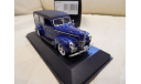 Ford V8 De Luxe Woody Statiowagen 1940 Blue Minichamps 400082112, масштабная модель, scale43