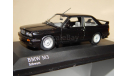 BMW M3 (E30) Street EVO 1987 Black Minichamps 1:43, масштабная модель, scale43