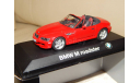 BMW Z3 M Roadster Cabrio red 1997-2002 1/43 Minichamps, масштабная модель, 1:43