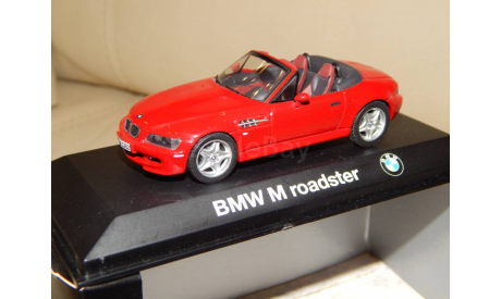 BMW Z3 M Roadster Cabrio red 1997-2002 1/43 Minichamps, масштабная модель, 1:43