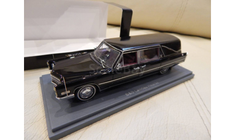 Cadillac S&S Hearse Black 1966 1/43 NEO43896, масштабная модель, Neo Scale Models, 1:43