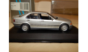 BMW 3-series 4-doors 1992 (E36),SILVER Minichamps 430023300 1/43 БМВ Е36, масштабная модель, scale43