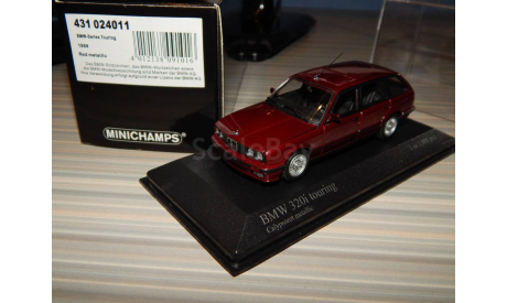 BMW 3 Series E30 Touring 1989 Minichamps 1:43 431024011, масштабная модель, 1/43