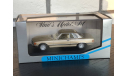 Mercedes-Benz 450SLC (W107) 1972-80 gold 1:43 Minichamps, редкая масштабная модель, 1/43