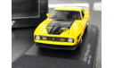 FORD MUSTANG MACH 1 yellow 1:43 Minichamps, редкая масштабная модель, scale43