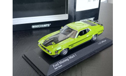 FORD MUSTANG MACH 1 green 1:43 Minichamps