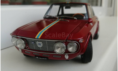 1/18 Lancia Fulvia 1.6 HF Fanalone (1972)  AutoArt, масштабная модель, scale18