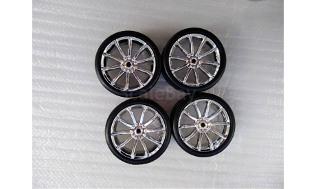 1/18 Колеса 22’ Shelby 2008 SS Wheel Set, запчасти для масштабных моделей, Diecast company, scale18
