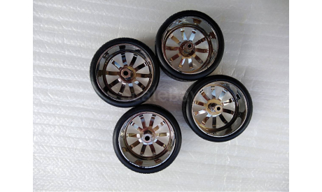 1/18 Колеса 22’ Shelby 2008 SS Wheel Set, запчасти для масштабных моделей, Diecast company, scale18