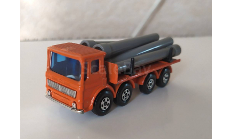 AEC Pipe Truck, 1:108, Matchbox, #10, England, 1971, редкая масштабная модель, scale87