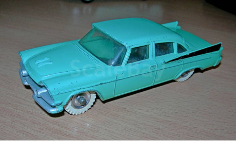 Dodge Royal Sedan, Dinky Toys, GB, 1958, редкая масштабная модель, scale43