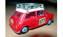 BMC Mini-Cooper ’S’ Monte Carlo, Corgi Toys, Great Britain, 1965, редкая масштабная модель, Mini Cooper, scale43