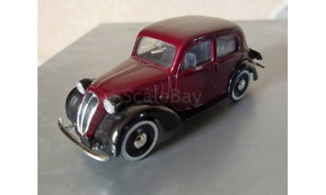 FIAT 1500 1935, редкая масштабная модель, Brumm, scale43