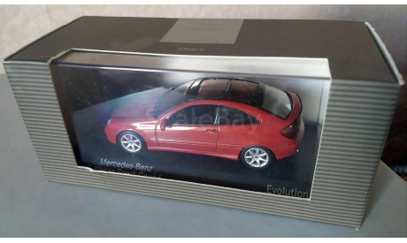 Mercedes-Benz C-Klasse Sport Coupe Evolution, редкая масштабная модель, Minichamps, scale43